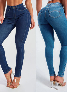 Skinny Jeans Women Butt Lift Sexy Stretch Denim Pants 牛仔裤