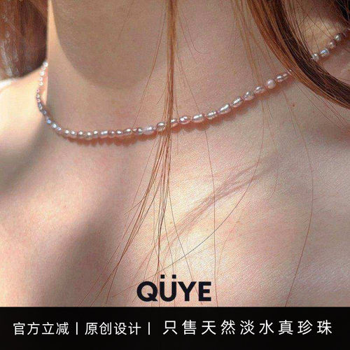 超仙气质法式优雅气质超细项链女
