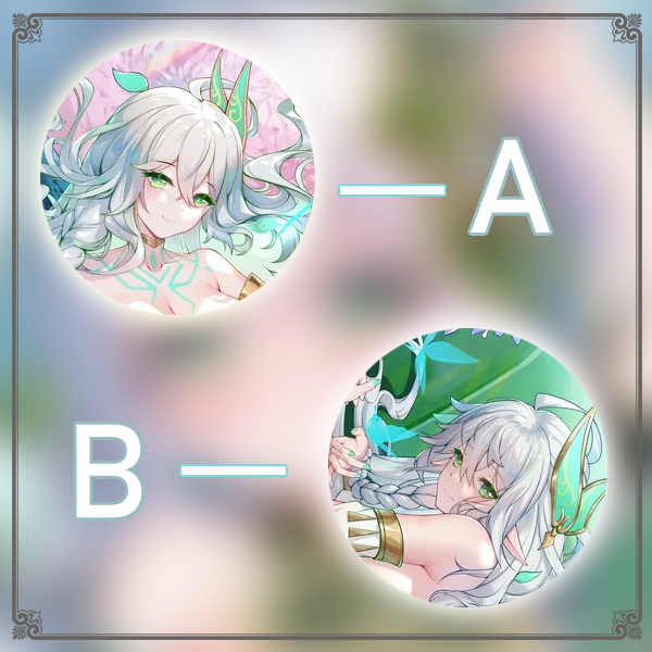 原神-大慈树王二次元长条游戏动漫宅男等身靠枕抱枕DIY