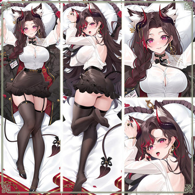 虛擬Youtuber二次元长条游戏动漫宅男等身靠枕抱枕