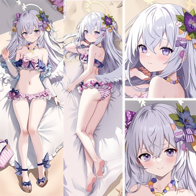 碧蓝档案白洲梓アズサ(泳装)萝莉宅男动漫二次元等身全身抱枕