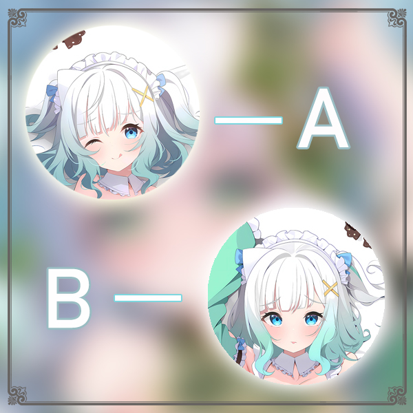 虚拟主播 Mint Fantôme二次元长条游戏动漫宅男等身靠枕抱枕