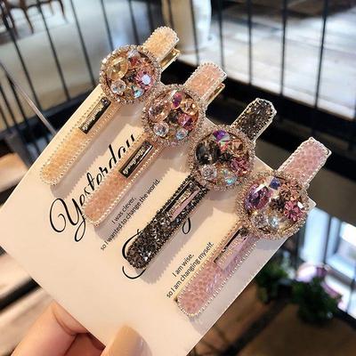 韩式边卡后脑勺碎发发夹