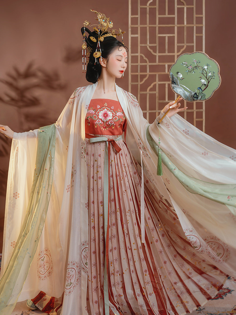 唐代披帛,汉服,古装(第5页)_大山谷图库