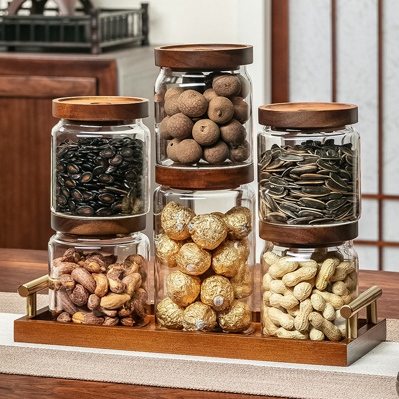 大容量玻璃密封罐厨房储物瓶食品级干果零食收纳瓶陈皮茶叶储存罐,厨房/烹饪用具,密封罐,淘宝优惠券,粉丝福利购,淘宝优惠卷