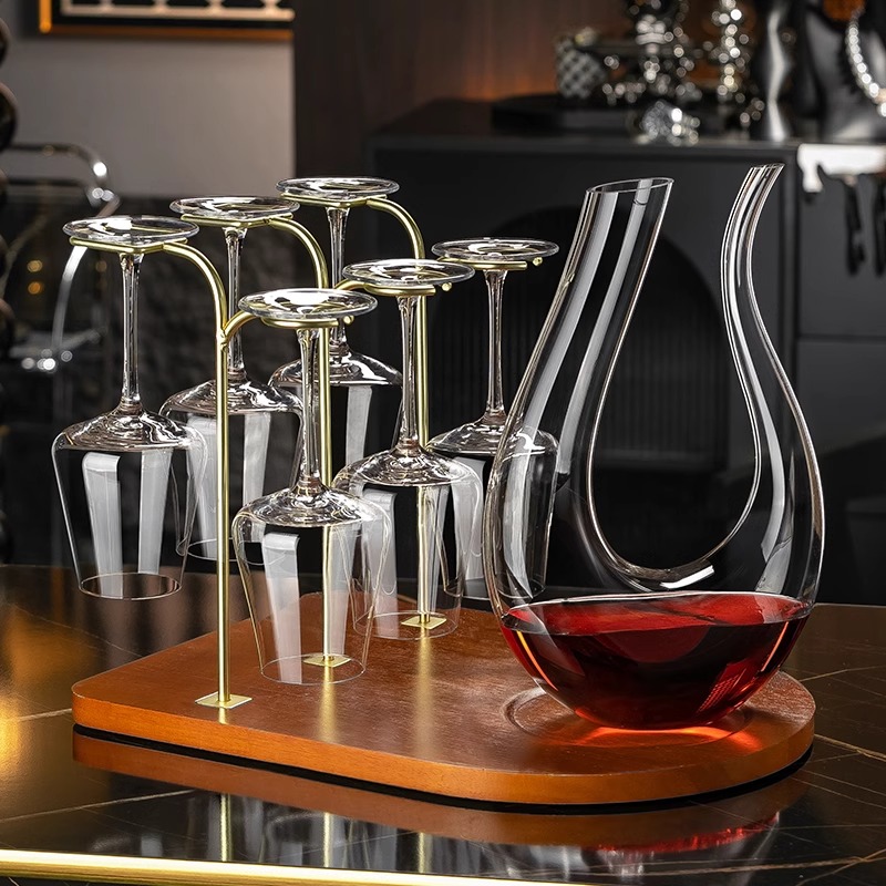 家用欧式创意加厚高脚红酒杯套装