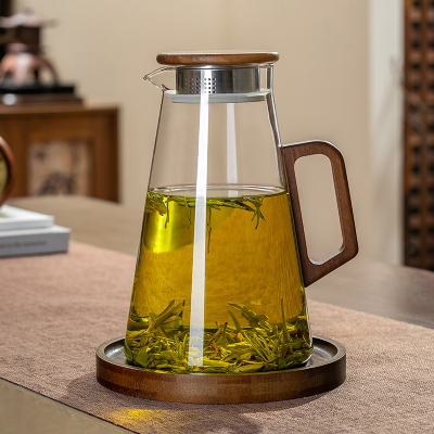 冷水壶玻璃耐高温凉水杯果茶壶