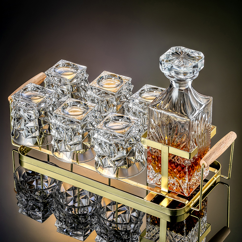 酒杯套装水晶玻璃创意家用威士忌