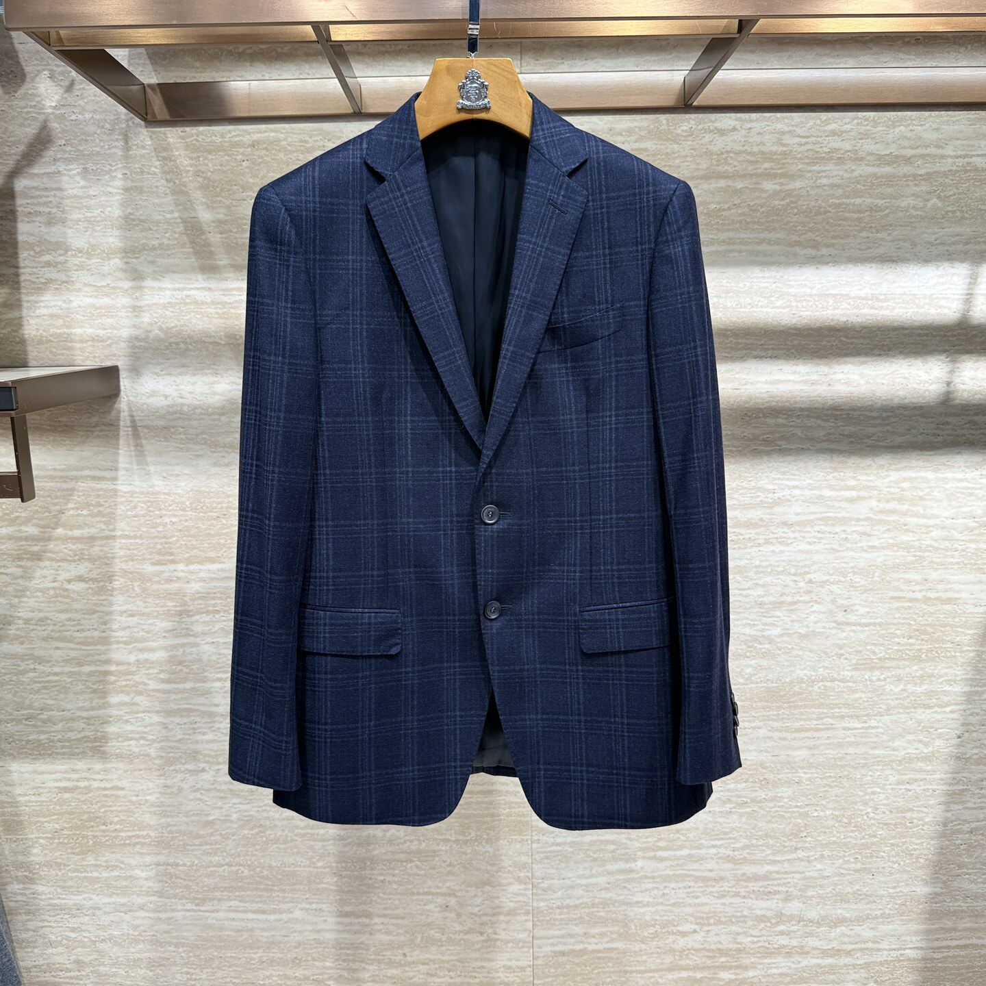 圣宝龙SAINTPAULON专柜正品秋冬男装绵羊毛西服外套单西SA518101