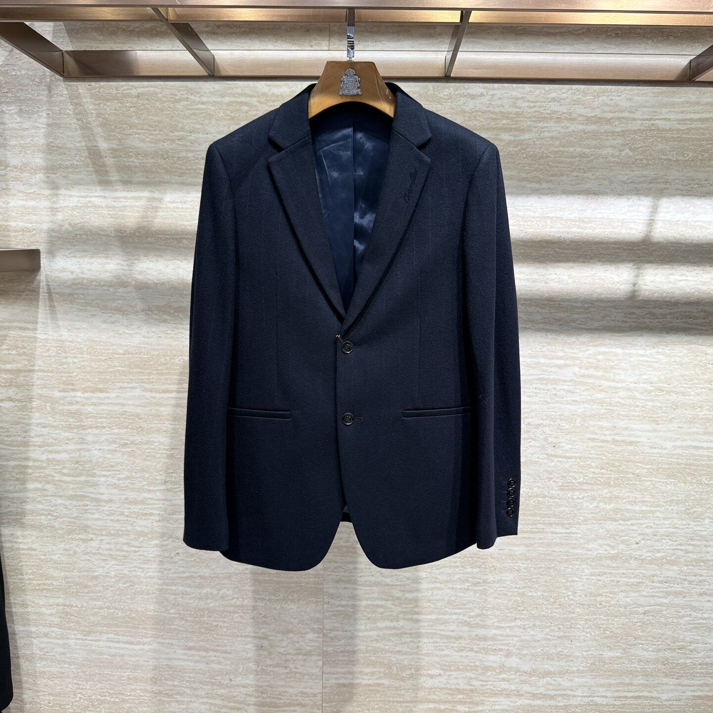 圣宝龙SAINTPAULON专柜正品秋冬男装绵羊毛西服单西外套SA518009