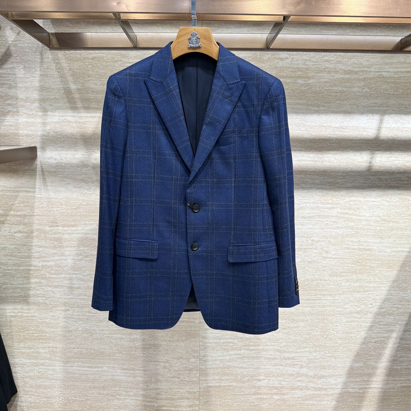 圣宝龙SAINTPAULON专柜正品秋冬男装绵羊毛西服单西外套SA518003