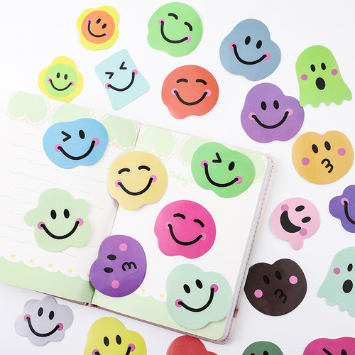 韩国ins风创意可爱笑脸表情搞怪