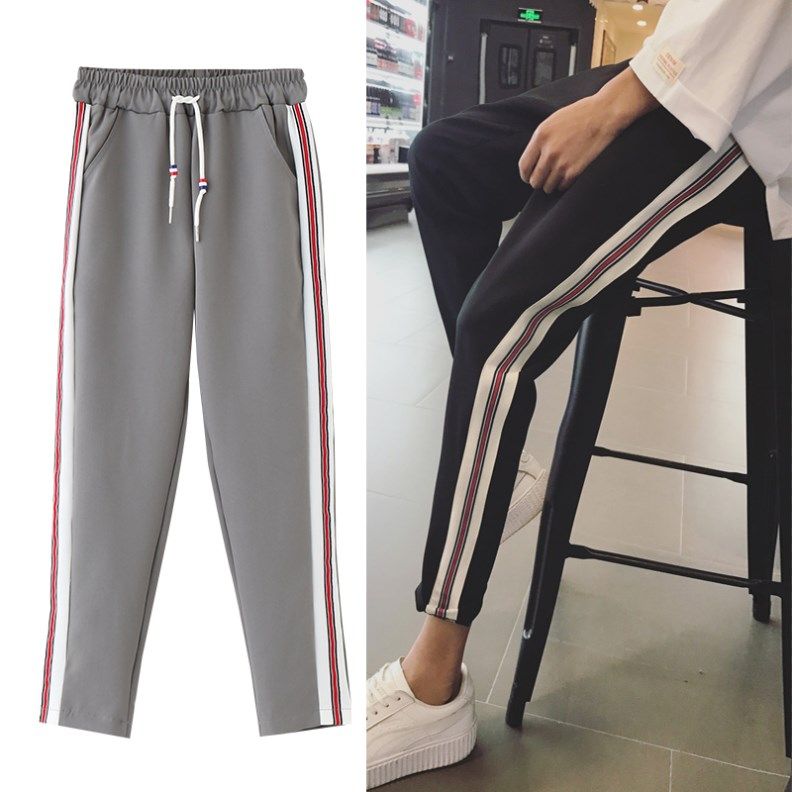 夏季男士宽松运动裤2019新款超薄款哈伦裤男九分裤百搭大码休闲裤|ruв категории Мужская одежда, брюки - от Buy2taobao.com для оказания профессиональной услуги покупки агента Taobao