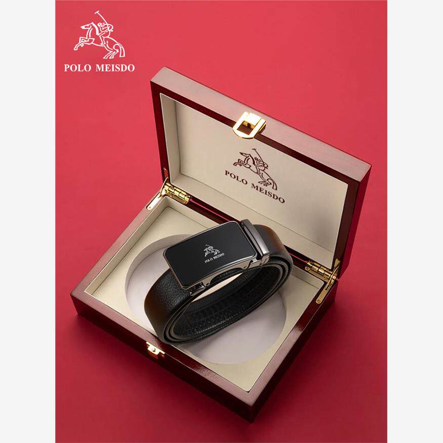 英国官方正品保罗皮带男真皮自动扣年轻人腰带男士奢侈品牌裤带潮