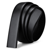 英皇保罗不带头皮带男士 带带身 真皮自动扣无头腰带身头层纯牛皮裤