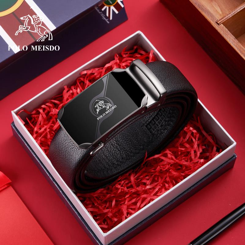 正品保罗美思得男士皮带