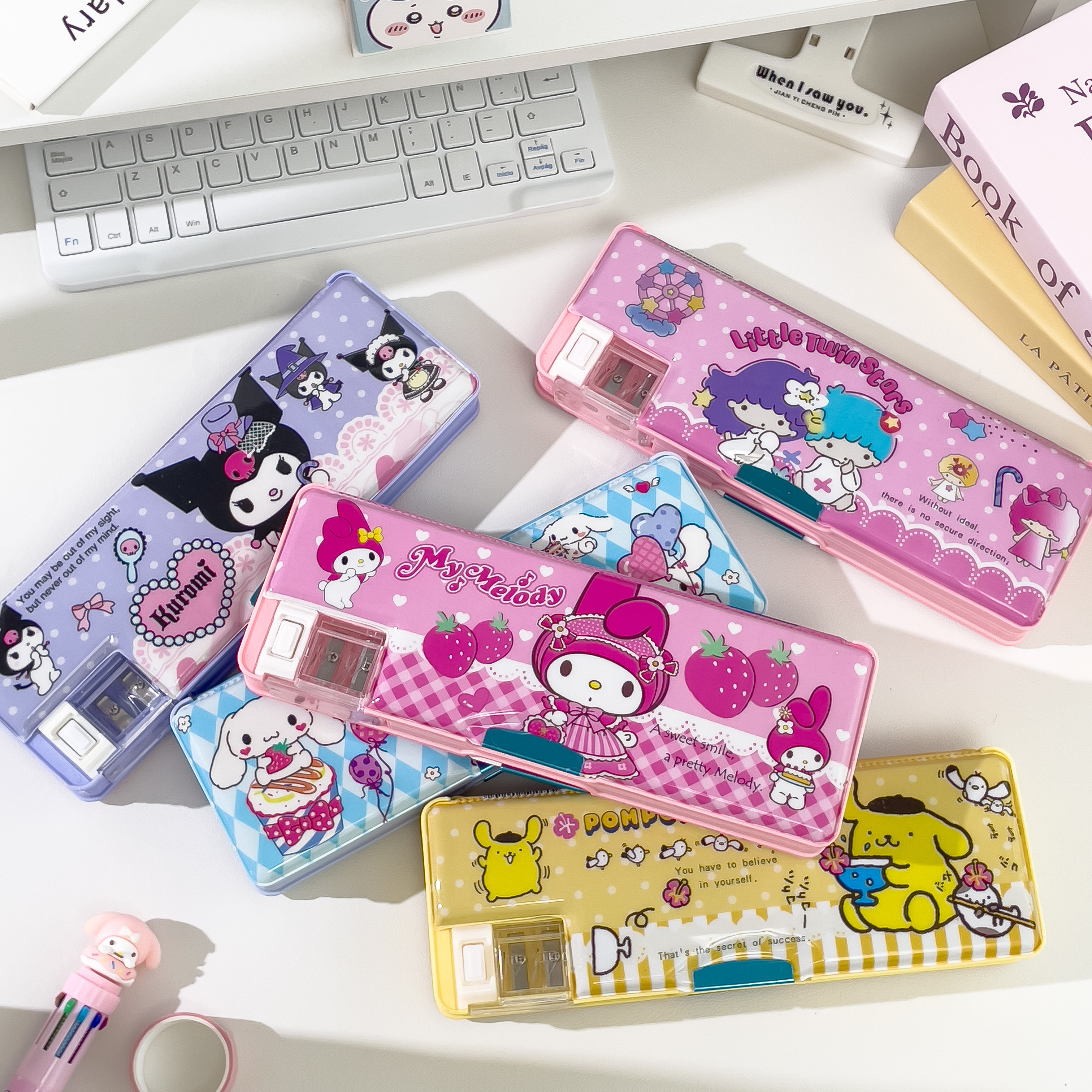 新款可爱卡通铅笔盒小学生大容量女孩儿童幼儿园文具盒多功能笔袋,文具电教/文化用品/商务用品,笔袋,淘宝优惠券,粉丝福利购,淘宝优惠卷