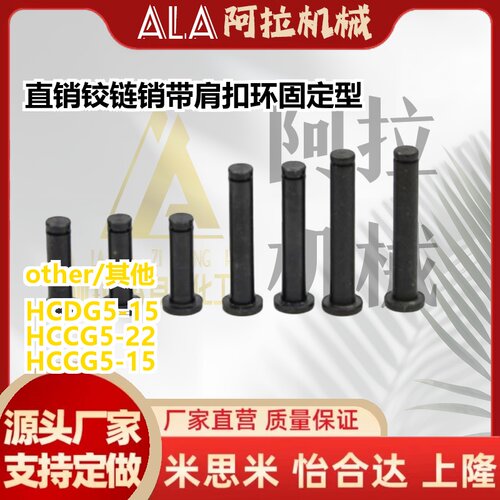 厂家直销铰链销HCDG5-15/5-22 HCCG5-15/5-22带肩扣环固定型