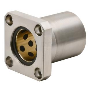 石墨铜套直线轴承外钢内铜OFZ01/02-d10 12 16 20 25 30 35 40 50