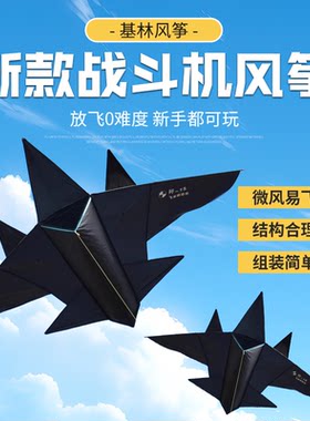 2026新款潍坊战斗机风筝易飞