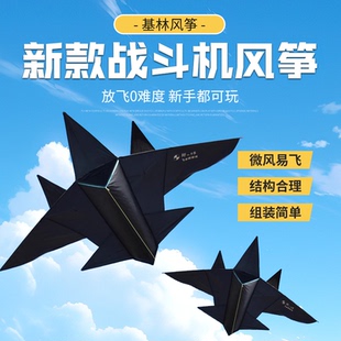 2025新款飞机风筝成大人专用微风易飞儿童卡通战斗机大型潍坊风筝