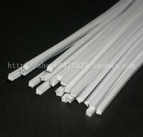 建筑模型材料/塑胶棒/ABS管棒 长25cm 外直径1.0-2.0mm ABS方棒■