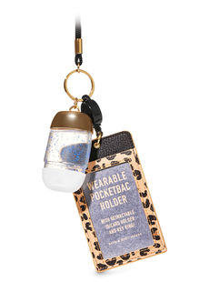 圆款美国BathBodyWorks免洗洗手液包挂套挂件挂扣硅胶套便携旅游