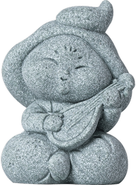 青砂石装饰品新中式桌面唐朝仕女