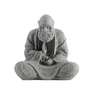 禅意中式达摩茶宠摆件茶桌桌面茶玩家居客厅桌面摆件鱼缸造景景观