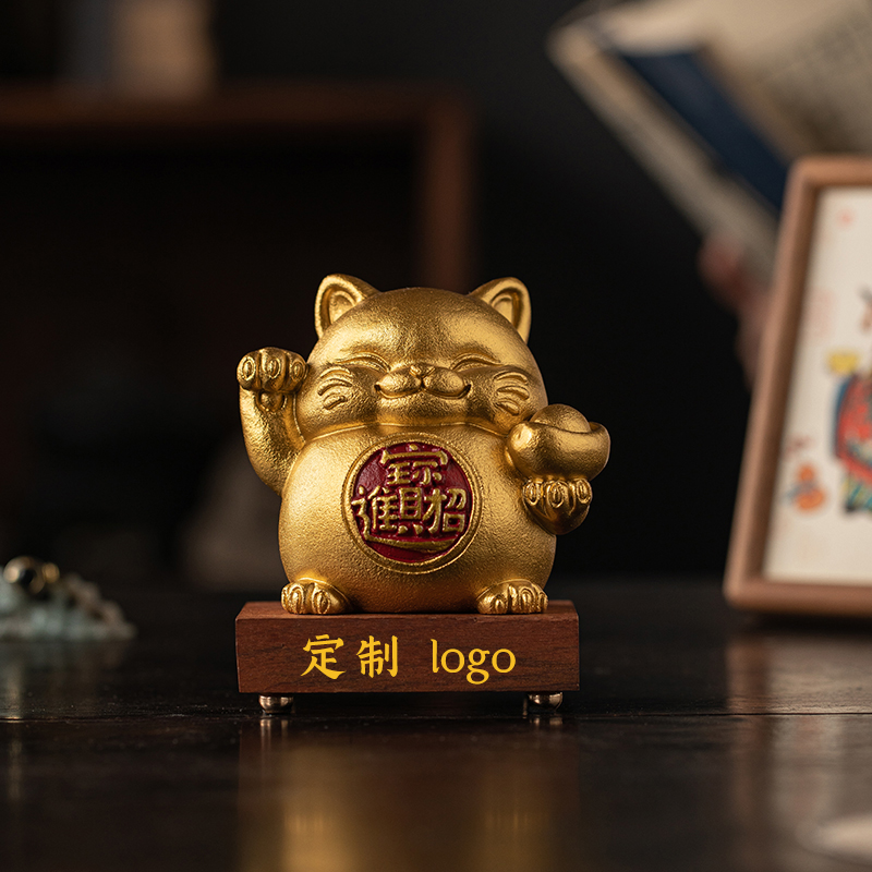 国潮招财进宝招财猫摆件创意礼品