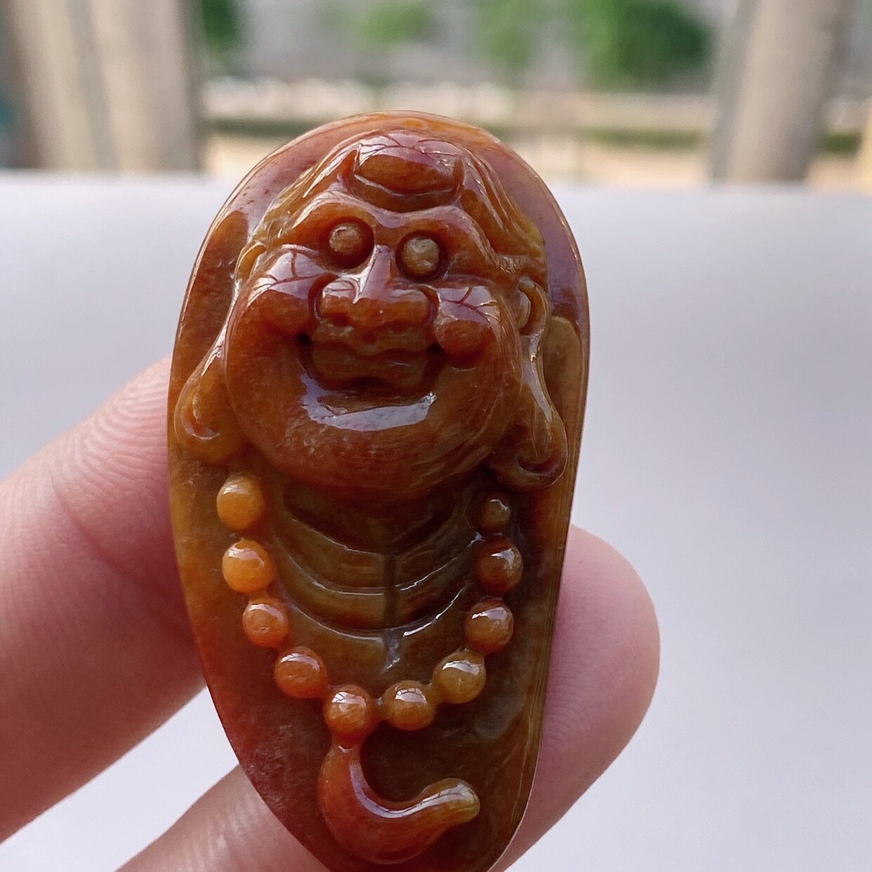 四会工厂佛罗汉老坑送A颈饰扣平颈饰