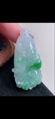 飘绿白菜 48.2-26-16 假一罚万 工厂直销翡翠批发  a2588