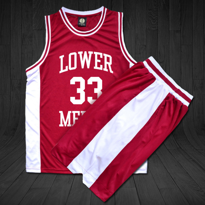 LOWER MERION科比高中男女篮球服套装篮球衣训练服队服订做定制