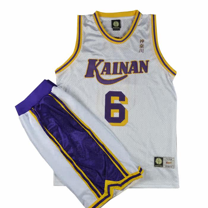 SD刺绣湘北队灌篮高手樱木海南6号神宗一郎篮球服套装篮球衣