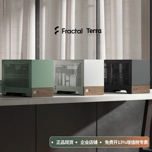 Fractal/分形工艺 FD Terra 10L 迷你ITX阳极铝工艺胡桃木机箱