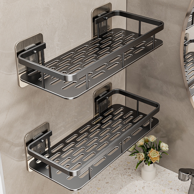 免打孔浴室洗漱用品置物架