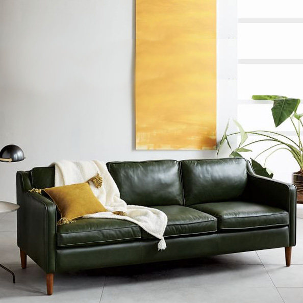 Northern Europe Leather sofa pu Small apartment a living room Café Double Small sofa Leather Sofas Economic type Blackish greenin the Residential furniture , Sofa , Leather sofa  category - from Buy2taobao.com to provide professional Taobao agent buy service