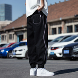 春夏新款休闲裤全棉男长裤大码宽松工装裤束脚九分裤子8201-p60，商品下架区，电商A016