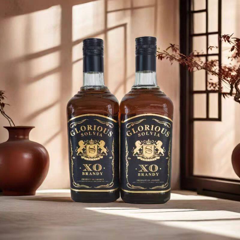 法国进口XO白兰地brandy洋酒索尔维亚荣耀40度700mL图片