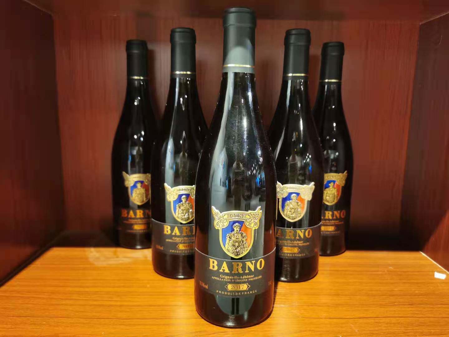 法国原瓶原装进口红酒13.5度AOP级巴诺城堡干红葡萄酒整箱