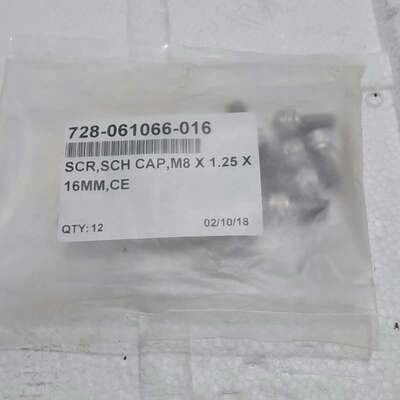 议价半导体内六角螺栓M8X1.25X16MM,LAM配件号728