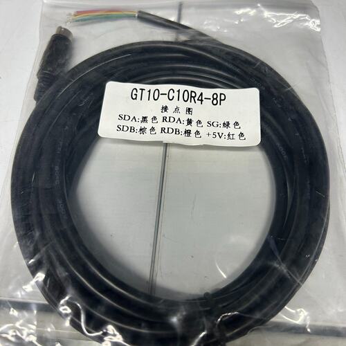 议价三菱通讯线GT10-C10R4-8P，全新原装实物图片，单价