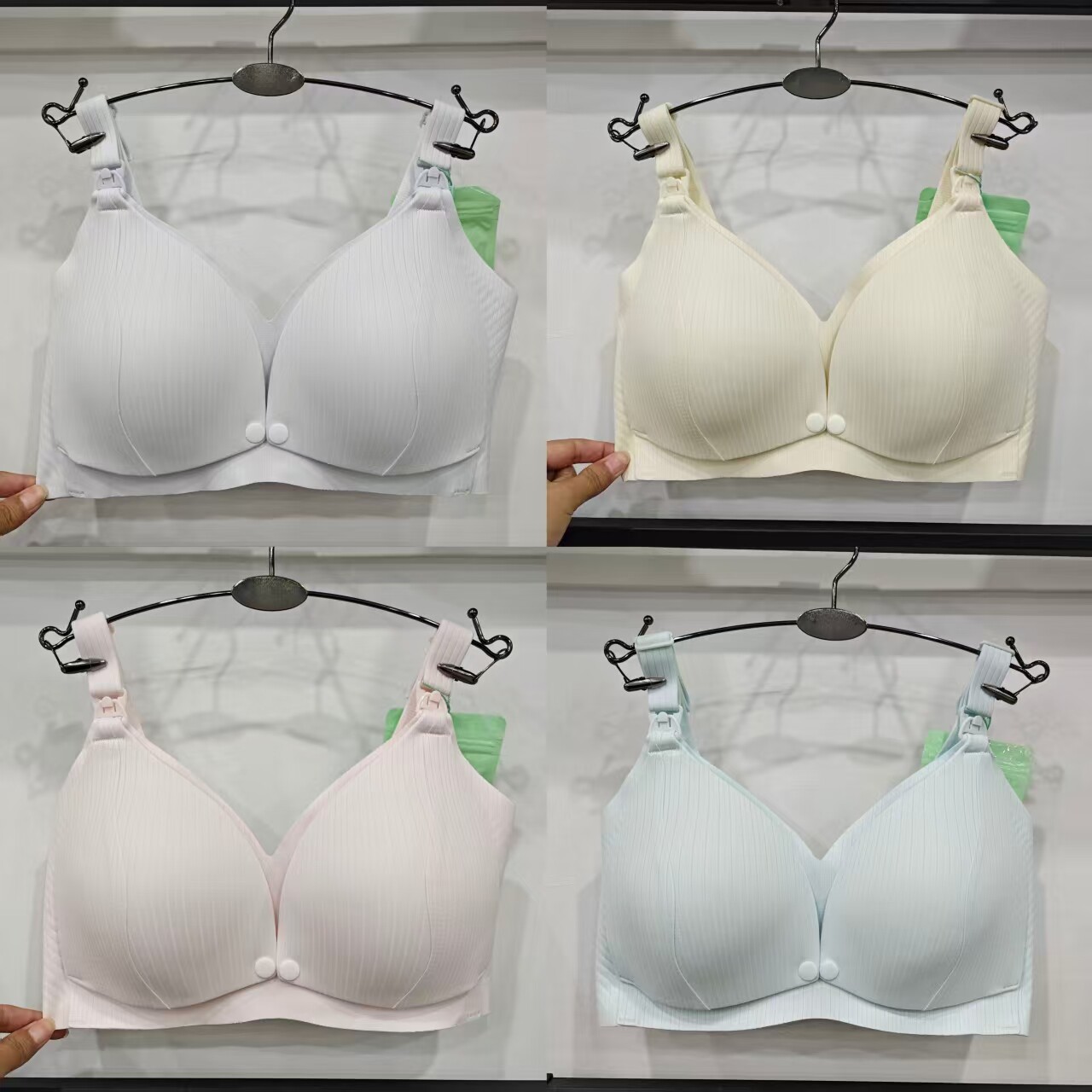 山茶花美肤内衣孕期哺乳喂奶文胸