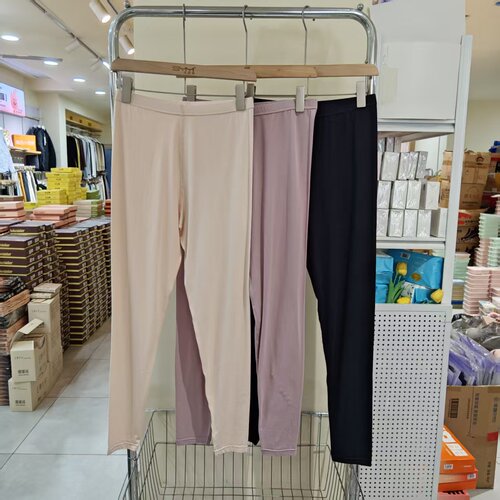 秋冬薄款莫代尔高弹保暖打底裤
