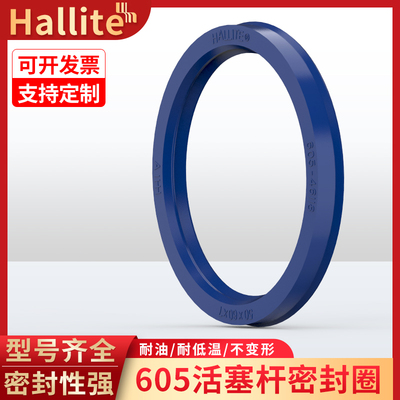 HALLITE英国聚酯蓝色油封密封圈