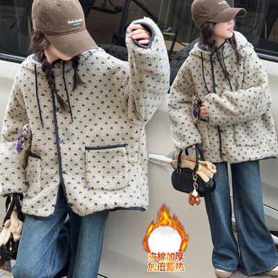 儿童外套夹棉新款2025秋冬