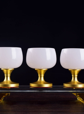 供财神琉璃供杯佛前供杯