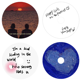 鑫源光盘制作中心个人定制CD音乐专辑创意情侣生日礼物歌手EP刻录