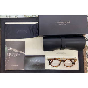 新款TVR眼镜TVR Chapter2 日本手工镜框于和伟同款925银