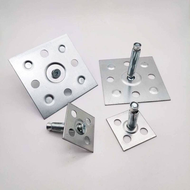 瓷砖干挂件固定防脱落铁片ak47幕墙扣件大理石背景墙点挂片装修